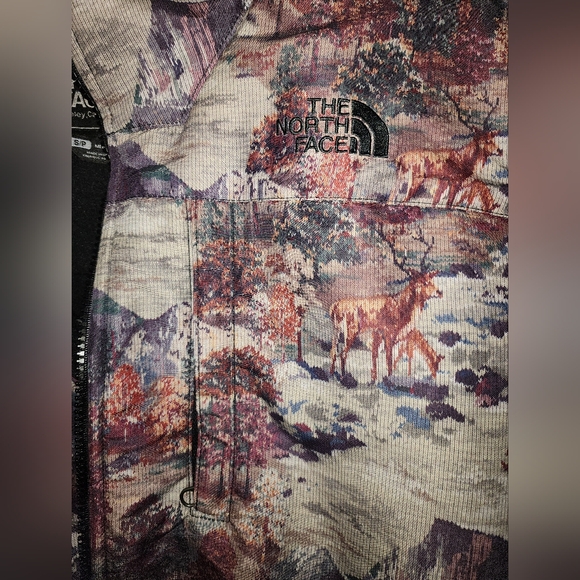 The North Face Denali Fleece Vintage Deer Pattern - Picture 4 of 6